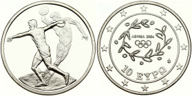Greece 10 Euro 2004 Disc Throw