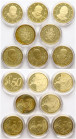 Italy Vatican City 50 Euro Cent 2007 R - 2020 R Lot of 8 coins