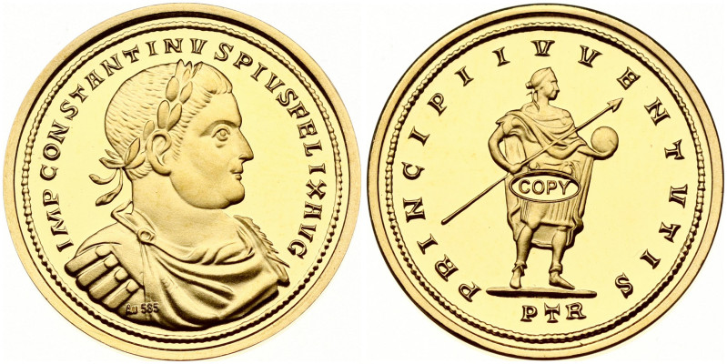 Roman Empire. Gold Solidus ND (310), Copy! Gold. 585, 3.12 g. 20 mm. Edge Plain ...