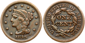 USA Cent 1846
