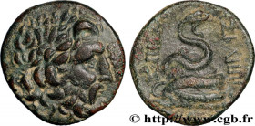 MYSIA - PERGAMON
Type : Unité 
Date : c. 190-133 AC. 
Mint name / Town : Pergame, Mysie 
Metal : copper 
Diameter : 21,5  mm
Orientation dies : 12  h....