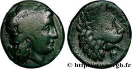 TROAS - ANTANDROS
Type : Unité 
Date : c. 400-284 AC. 
Mint name / Town : Antandros, Troade 
Metal : bronze 
Diameter : 19,5  mm
Orientation dies : 12...