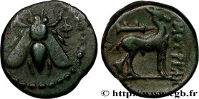 IONIA - EPHESUS
Type : Demi-unité 
Date : c. 350-295 AC. 
Mint name / Town : Éphèse, Ionie 
Metal : copper 
Diameter : 16,5  mm
Orientation dies : 12 ...