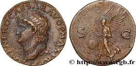 NERO
Type : As 
Date : 66 
Mint name / Town : Lyon 
Metal : copper 
Diameter : 26,5  mm
Orientation dies : 6  h.
Weight : 10,51  g.
Rarity : R1 
Obver...