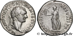 DOMITIANUS
Type : Denier 
Date : 81 
Mint name / Town : Rome 
Metal : silver 
Millesimal fineness : 900  ‰
Diameter : 18,5  mm
Orientation dies : 7  h...