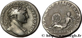 TRAJANUS
Type : Denier 
Date : 113 
Mint name / Town : Rome 
Metal : silver 
Millesimal fineness : 900  ‰
Diameter : 17  mm
Orientation dies : 7  h.
W...