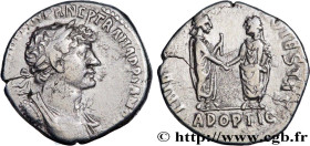 HADRIAN
Type : Denier 
Date : 117 
Mint name / Town : Rome 
Metal : silver 
Millesimal fineness : 900  ‰
Diameter : 17  mm
Orientation dies : 6  h.
We...