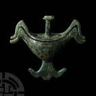 Greek Macedonian Bronze Pyxis