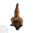 Greek Terracotta Female Antefix