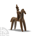 Cypriot Ceramic Horse and Rider