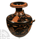 Greek Fragmentary Terracotta Red-Figure Hydria