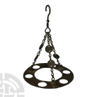 Byzantine Bronze Hanging Polycandelon