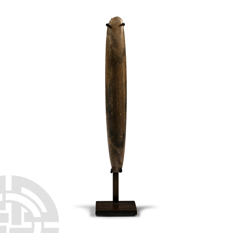 Stone Age Chisel Blade

Neolithic Period, circa 5500-2200 B.P. Flint blade of ...