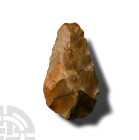 Stone Age Knapped Flint Hand Axe