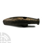 Stone Age Corded Ware Boat-Shaped Axehead