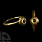 Medieval Gold Ring with Cabochon