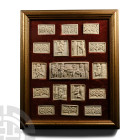 Medieval Carved Bone Plaques from the Embriachi Workshop