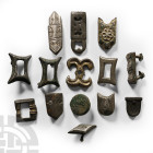 Byzantine Silver Horse Harness Mount Group