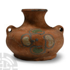 Byzantine Terracotta Handled Vessel