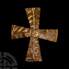 Byzantine Gold Cross Appliqué