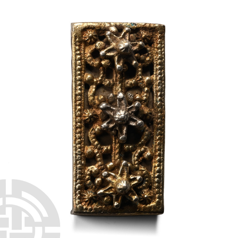 Byzantine Silver-Gilt Ornamented Sword Belt Slide

Circa 12th-15th century A.D...