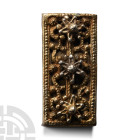 Byzantine Silver-Gilt Ornamented Sword Belt Slide