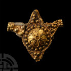 Byzantine Gold Filigree Bead
