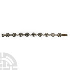 Byzantine Bronze Belt with Openwork Crosses