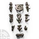 Byzantine Silver Horse Harness Mount Group