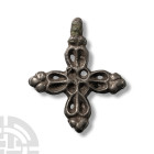 Viking Age Bronze Cross Pendant