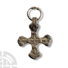 Viking Age Silver Cross Pendant