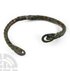 Viking Age Bronze Twisted Wire Bracelet