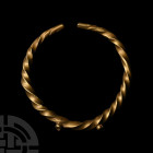 Viking Gold Twisted Wire Ring