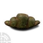 Anglo-Scandinavian Viking Bronze Five-Lobed Sword Pommel