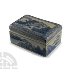 Chinese Blue and White Porcelain Box