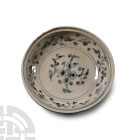 Hoi An Cargo Shipwreck Glazed Blue and White Plate