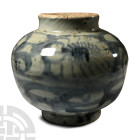 Chinese Provincial Yuan Blue and White Jar