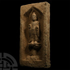 Chinese Wei Terracotta Buddha Brick