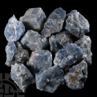 Blue Calcite Large Mineral Specimen Group [13]