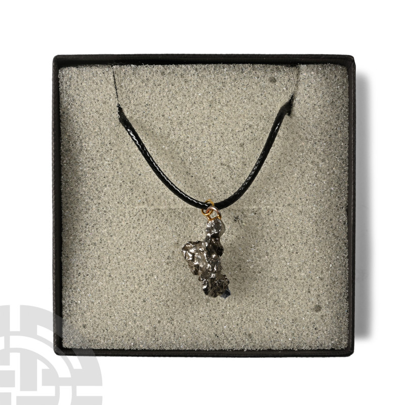 Campo Del Cielo Meteorite Necklace

Fell 6000-5000 years B.P. Comprising a sec...