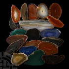 Cut and Polished Agate Geode Slice Collection [20]