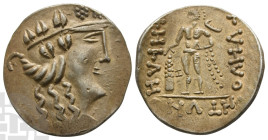 Celts in Danube Region AR Tetradrachm. Circa 1st century BC. Imitating Tetradrachms of Thasos, Thrace.