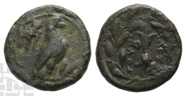Calabria, Tarentum AE 17mm. Alexander the Molossian, King of Epeiros, circa 342-334 BC.  Alexander, Son of Neoptolemos of Epirus