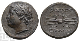 Sicily, Syracuse AR 10 Litrai. Time of Hieronymos, circa 215-214 BC.