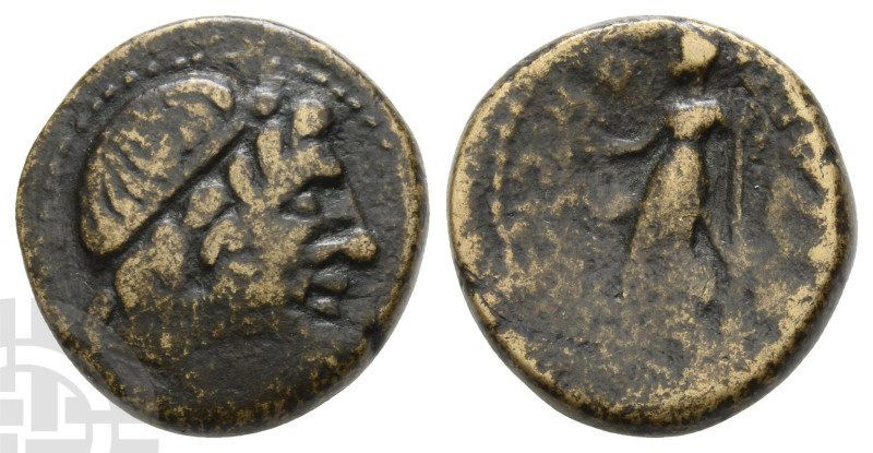 Sicily, Syracuse AE 20mm. Roman rule, after 212 BC. 

Sicily, Syracuse AE 20mm...