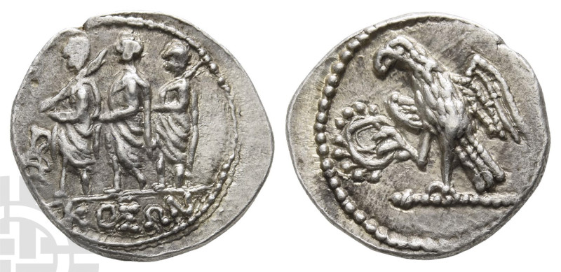 Scythia, Geto-Dacians. Koson AR Drachm. Circa 42-29 BC. Rare

Scythia, Geto-Da...