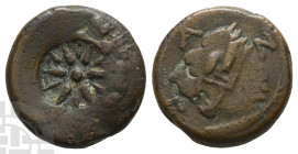 Cimmerian Bosporos, Pantikapaion AE 20mm. Circa 310-304/3 BC.