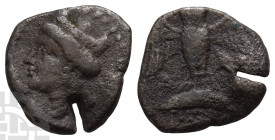 Pontos, Amisos (as Peiraieos) AR Siglos-Drachm. Circa 435-370 BC. ΔΙΟ-(?) (Dio-), magistrate.