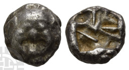 Mysia, Parion AR Drachm. 5th century BC.