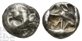 Mysia, Parion AR Drachm. 5th century BC.